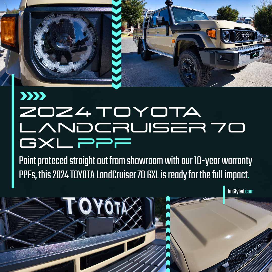 imstyled toyoto landcruiser ppf geelong melbourne