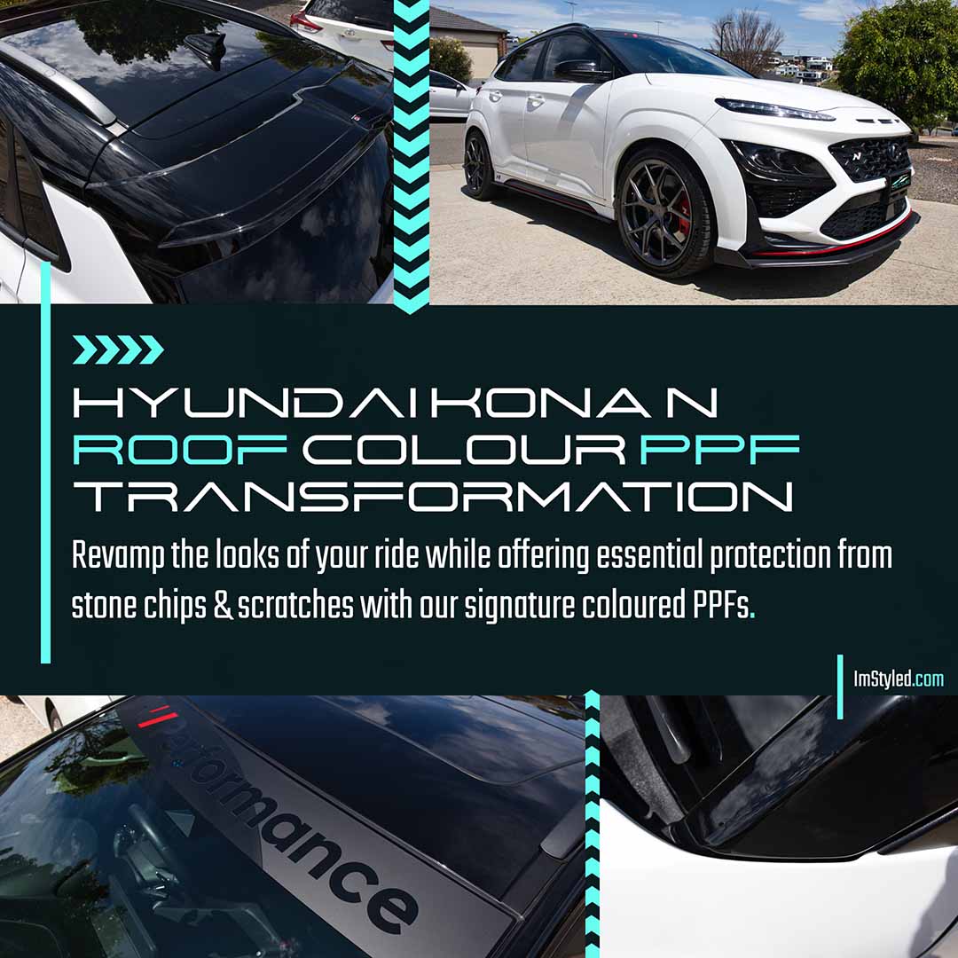 hyuandai kona imstyled geelong vinyl wrap ppf