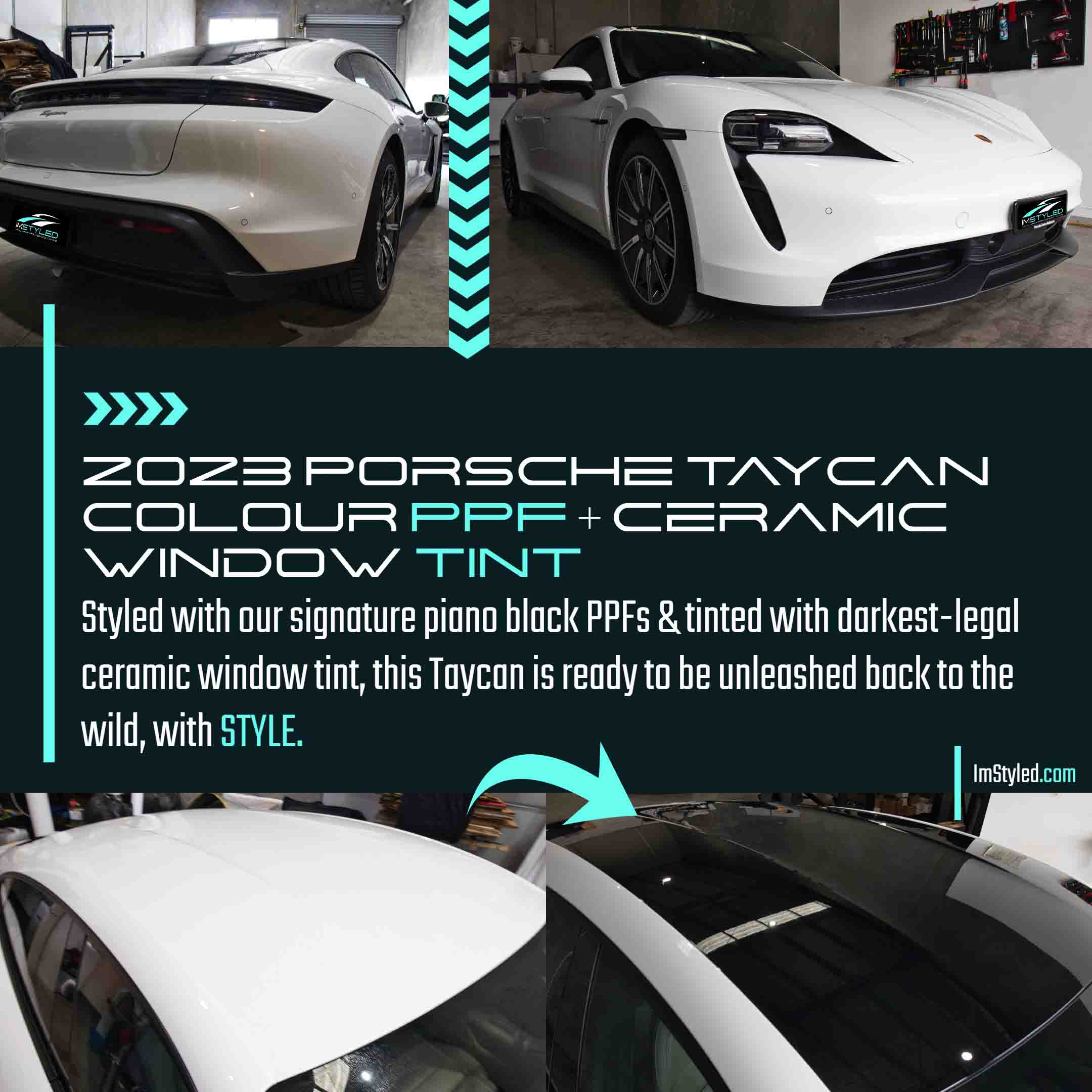 imstyled geelongppf geelongvinylwrap porscheppf porschetaycanppf