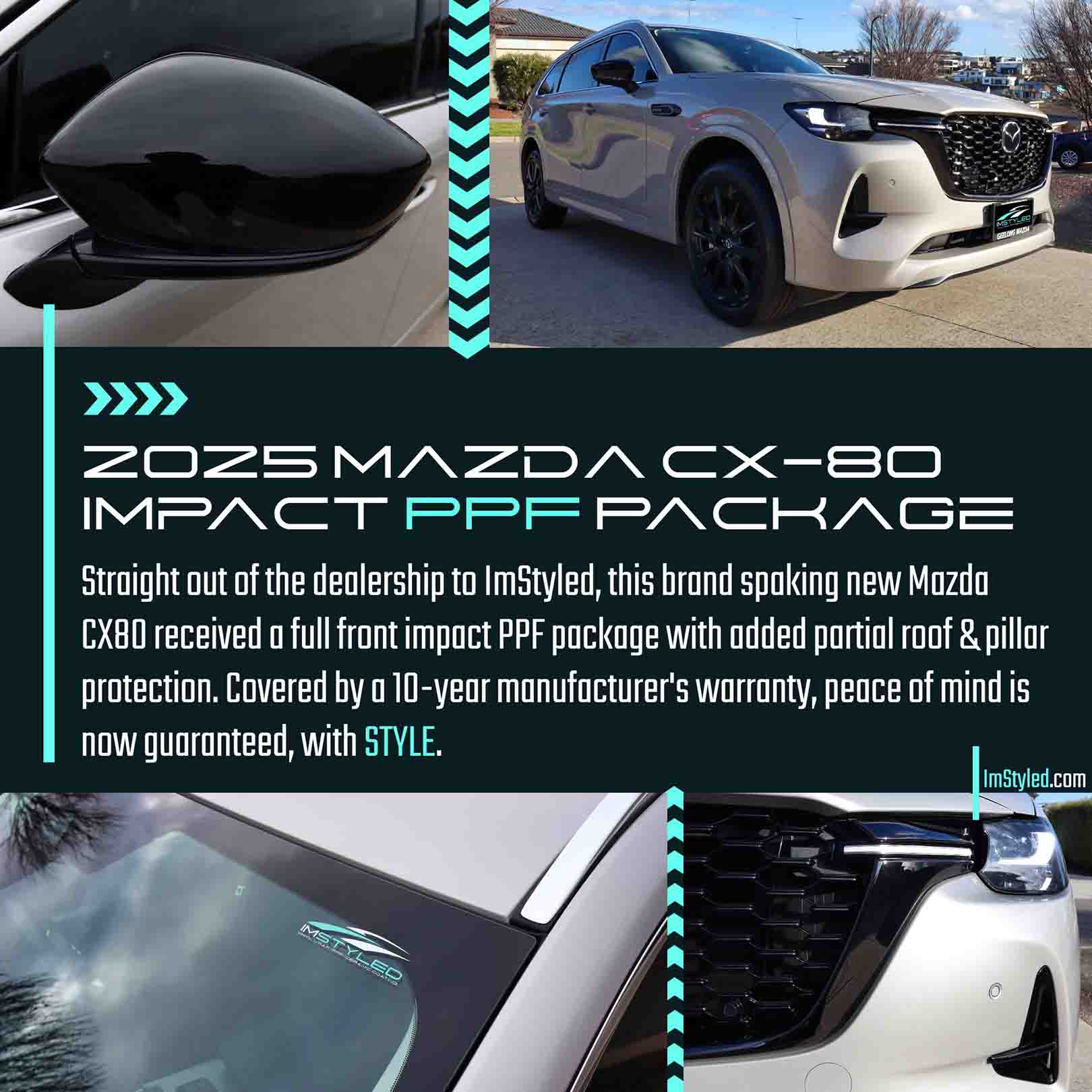 imstyled mazdacx80 geelongppf melbourneppf geelongvinylwrap melbournevinylwrap geelongcarwrap melbournecarwrap