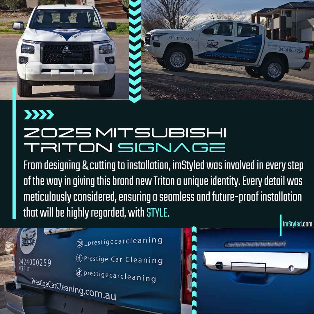 imstyled mitsubishi triton geelong ppf melbourne paint protection vinyl wrap car