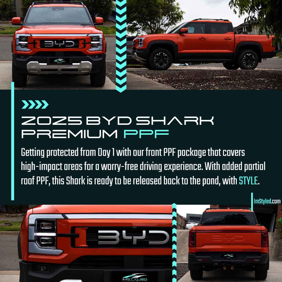 imstyled bydshark geelong melbourne ppf vinyl wrap